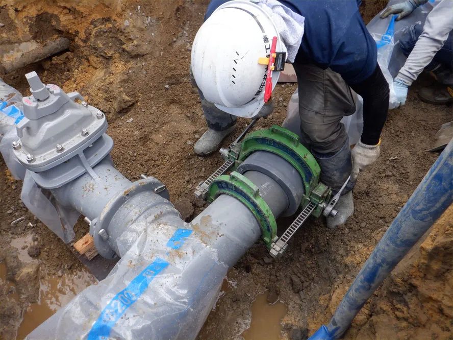 水道本管工事